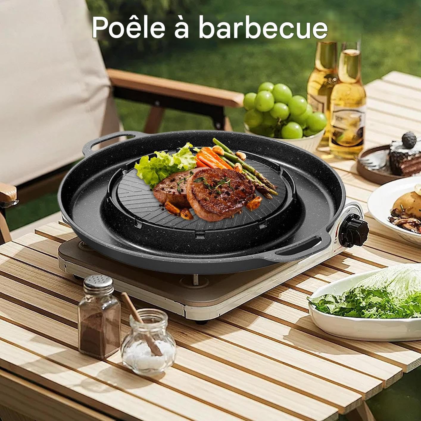 Patelnia Grill I Hot Pot 2 W 1 Patelnia Grillowa Do Kuchenki