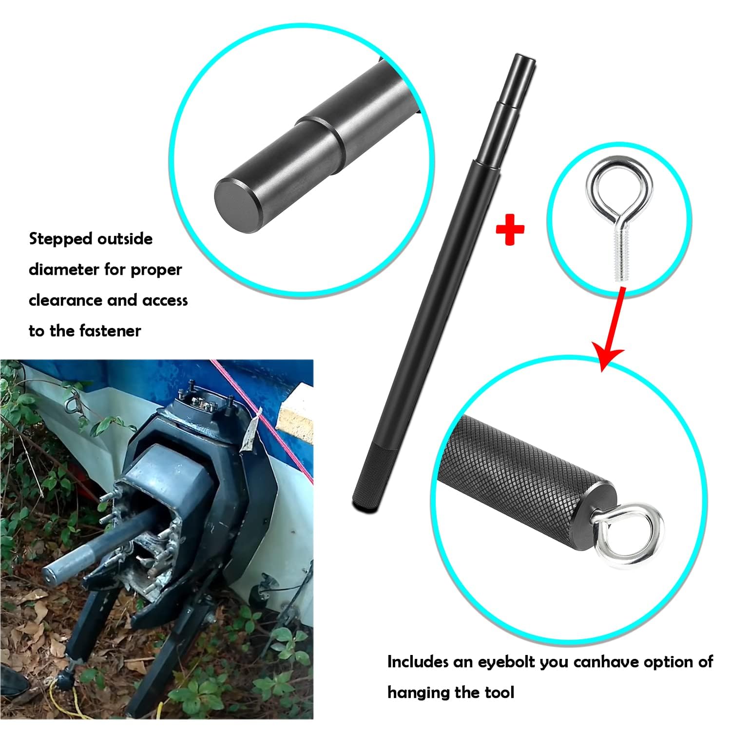 Instalador de rolamento cardan removedor de rolamento e conjunto de  ferramentas de alinhamento Enigne para Alpha Alpha 1 para Mercruiser para  Bravo para MR para Volvo para Omc para yamaha sterndrive |