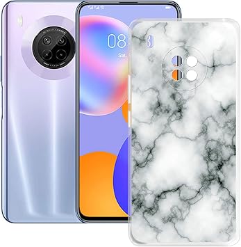 Case for Huawei Y9a 6.63", Transparent Soft Silicone TPU Shock Absorption Phone Case Bumper Protective Shell Cover for Huawei Y9a - WM73
