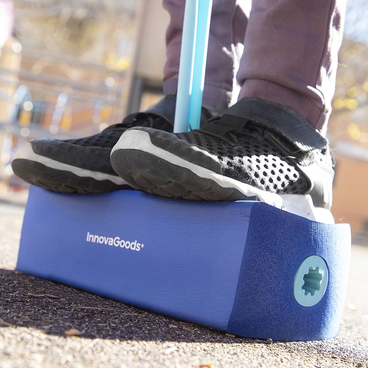 InnovaGoods® Pogo saltarín, Pogo para Actividades Infantiles y Familiares, Ejercicio y Habilidades físicas, Pogo saltarin con Sonido de Brinco, Cumpleaños para Niños +3 Años.