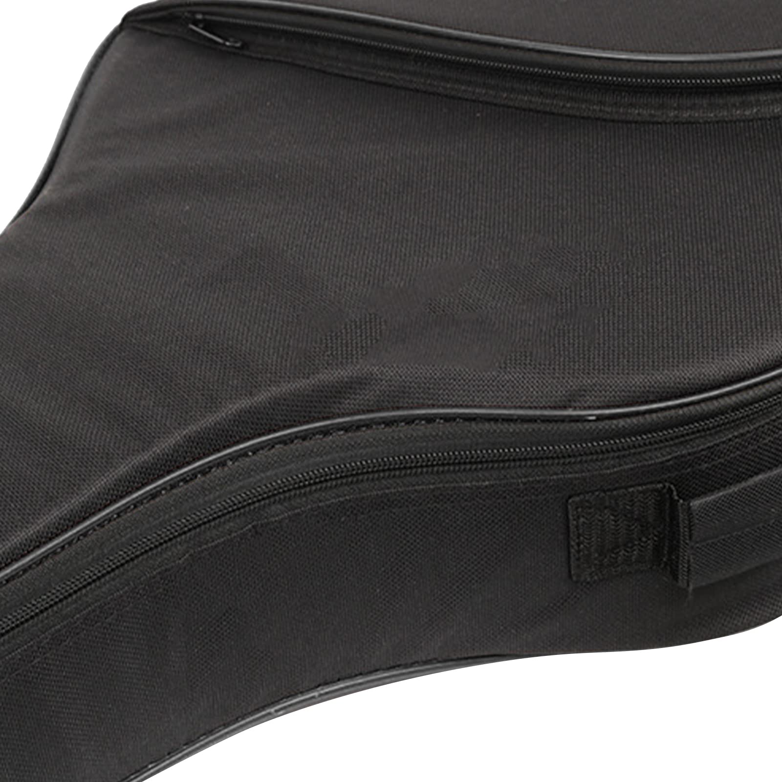 Housse pour Guitare Sac de Guitare Etanche Etui Guitare en Tissu Oxford Externes Sac de Protection Guitaire Transport Bandoulières Réglable pour Guitare Classique Acoustique Folk 41Pouces Noir