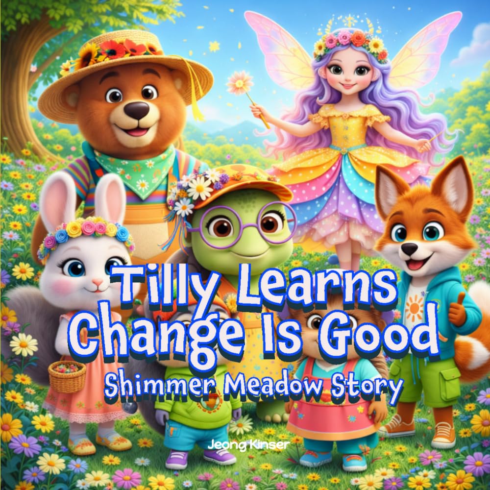 Tilly Learns Change Is Good in Shimmer Meadow: A Heartwarming Story About Coping with Change, Trying New Things & Finding Joy (Social Emotional Learning with Shimmer Meadow Friends)