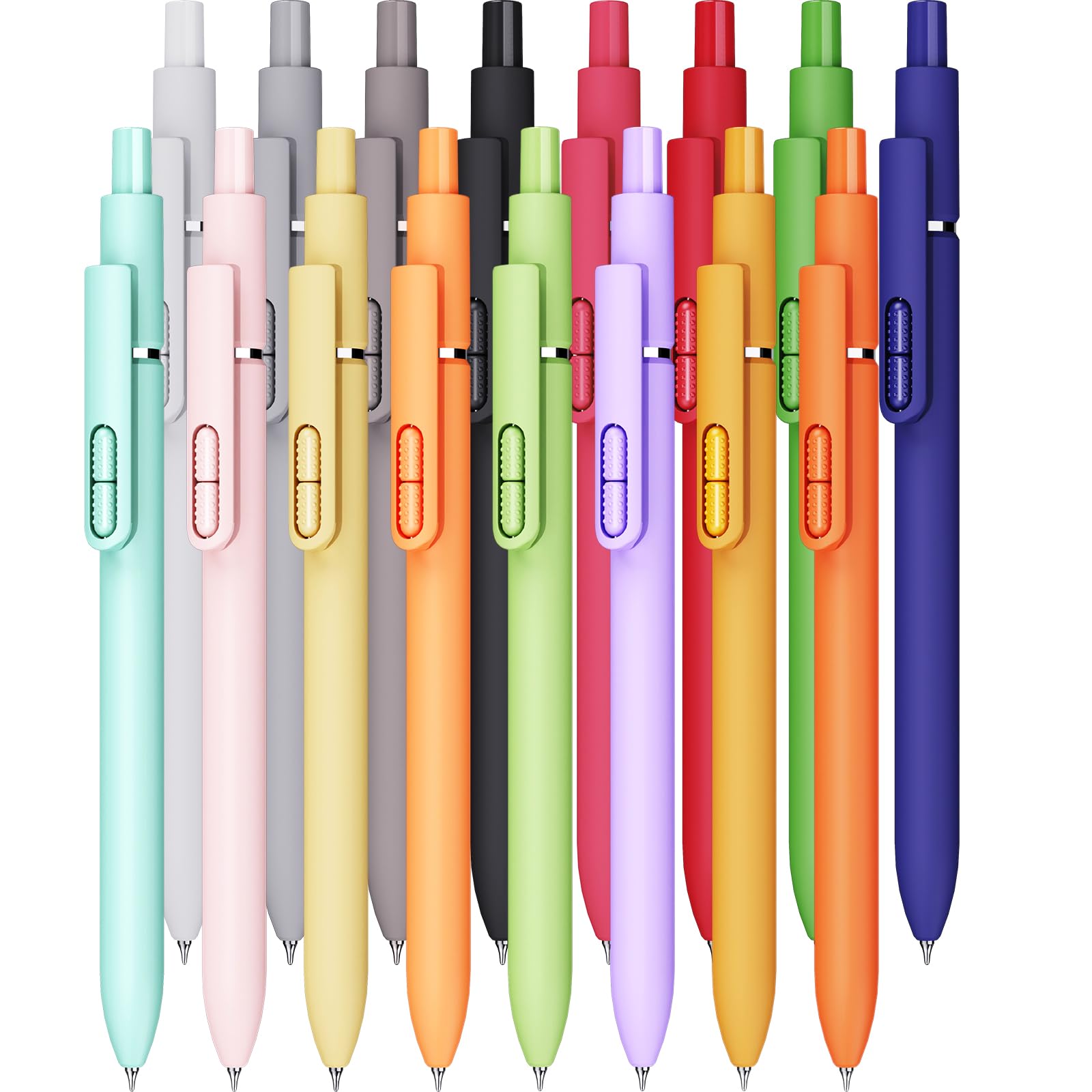 Gel Pens 16 Pcs Quick Dry Black Ink Pen Fine Point 0 5mm Smooth Writing Pen Large Capacity — view 9