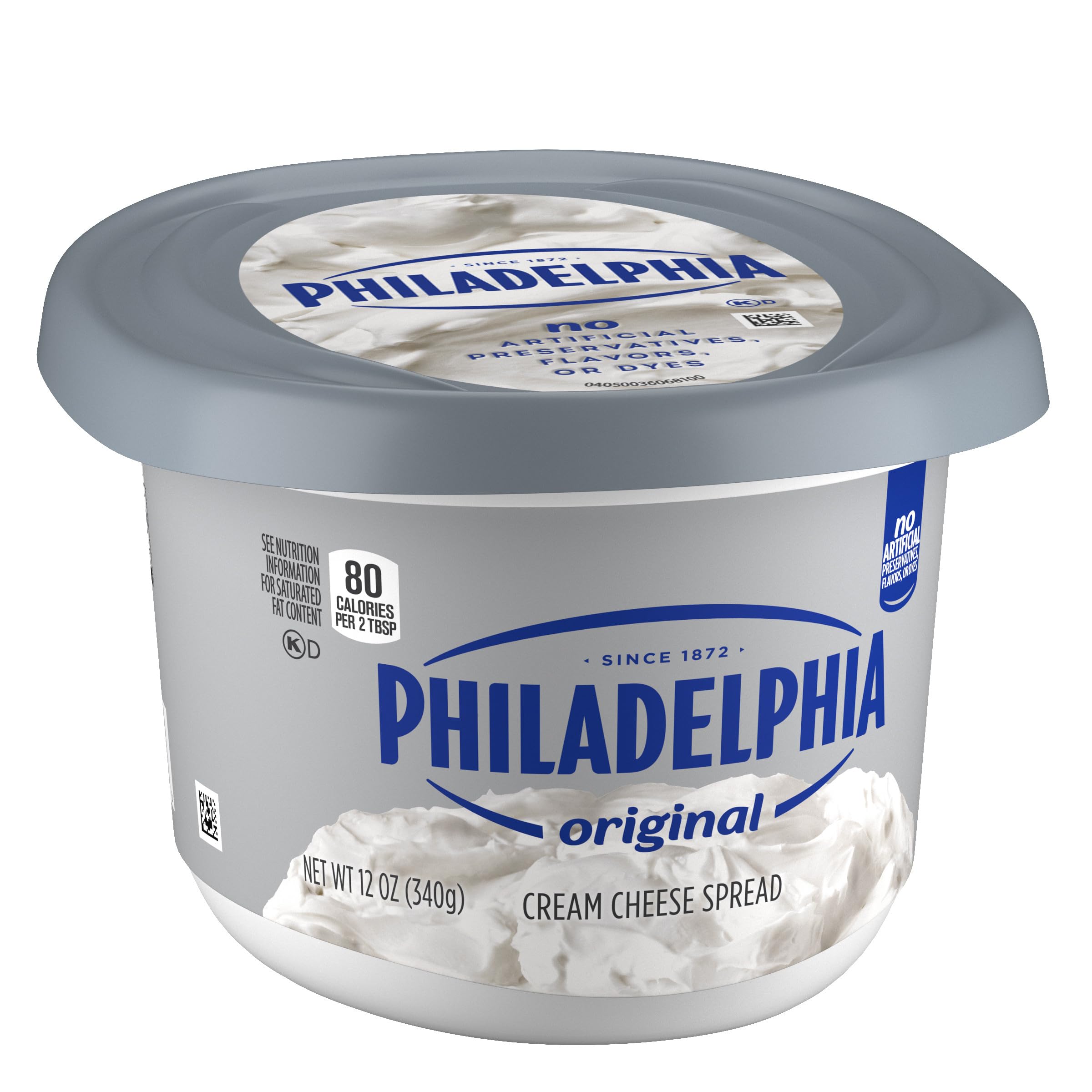 Philadelphia Cream Cheese Spread 1 Tub for Smooth Spreadable Mornings Original No Artificial Preservatives Flavors or Dyes 12 — view 9