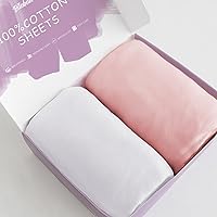 Vista 13 de Sábanas de moisés aptas para Halo Bassinest Swivel/Flex/Glide Sleeper y 4moms mamaRoo Sleep Moisés, 100% algodón, paquete de 2, sábana de moisés