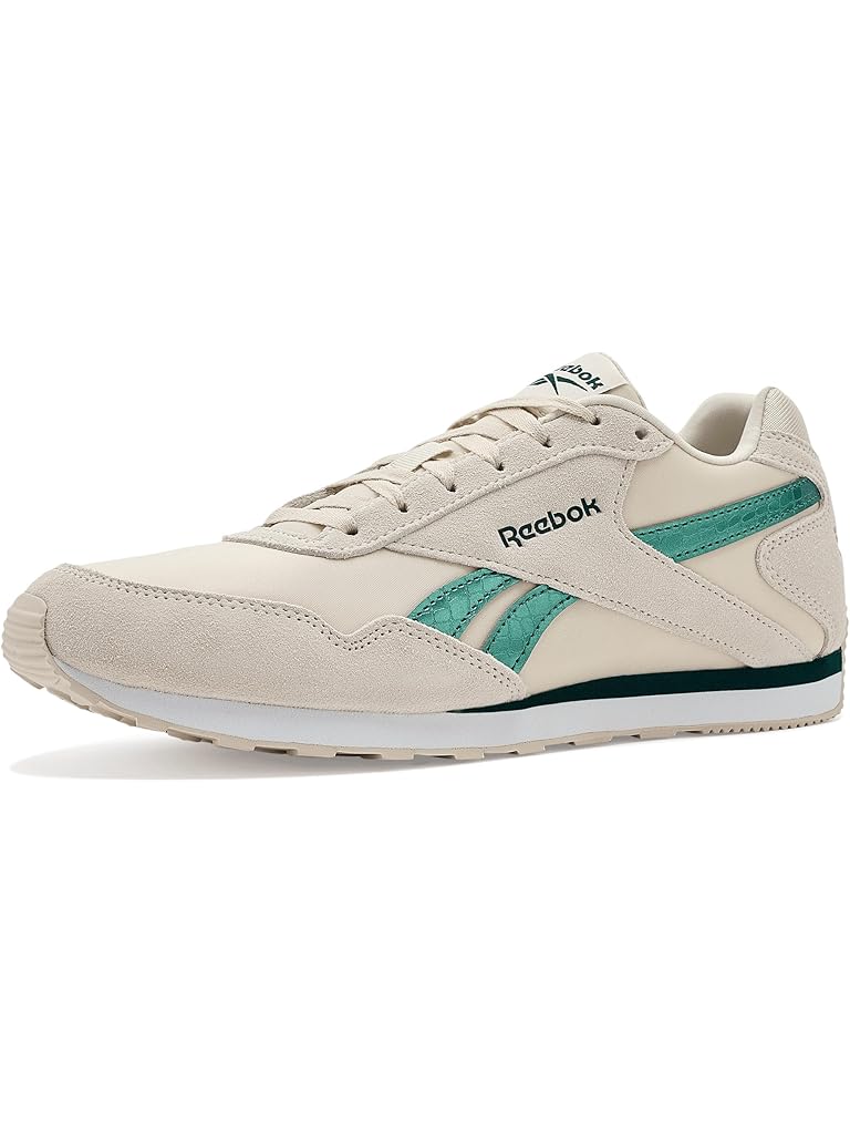 White Reebok Glide Low