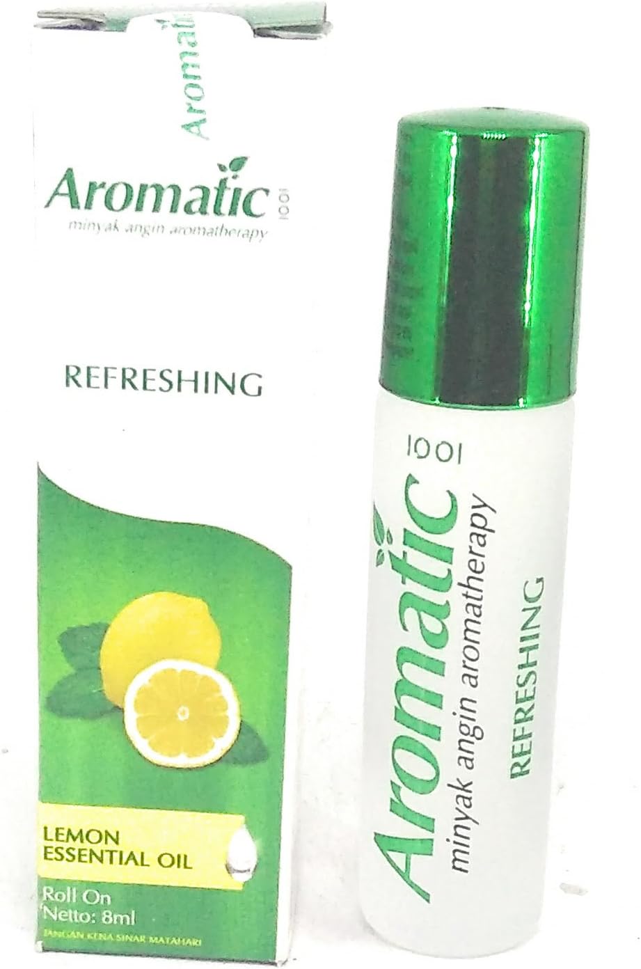 Aromatherapy Oil - Refreshing (with Lemon Oil), 8 Ml (Pack of 1)