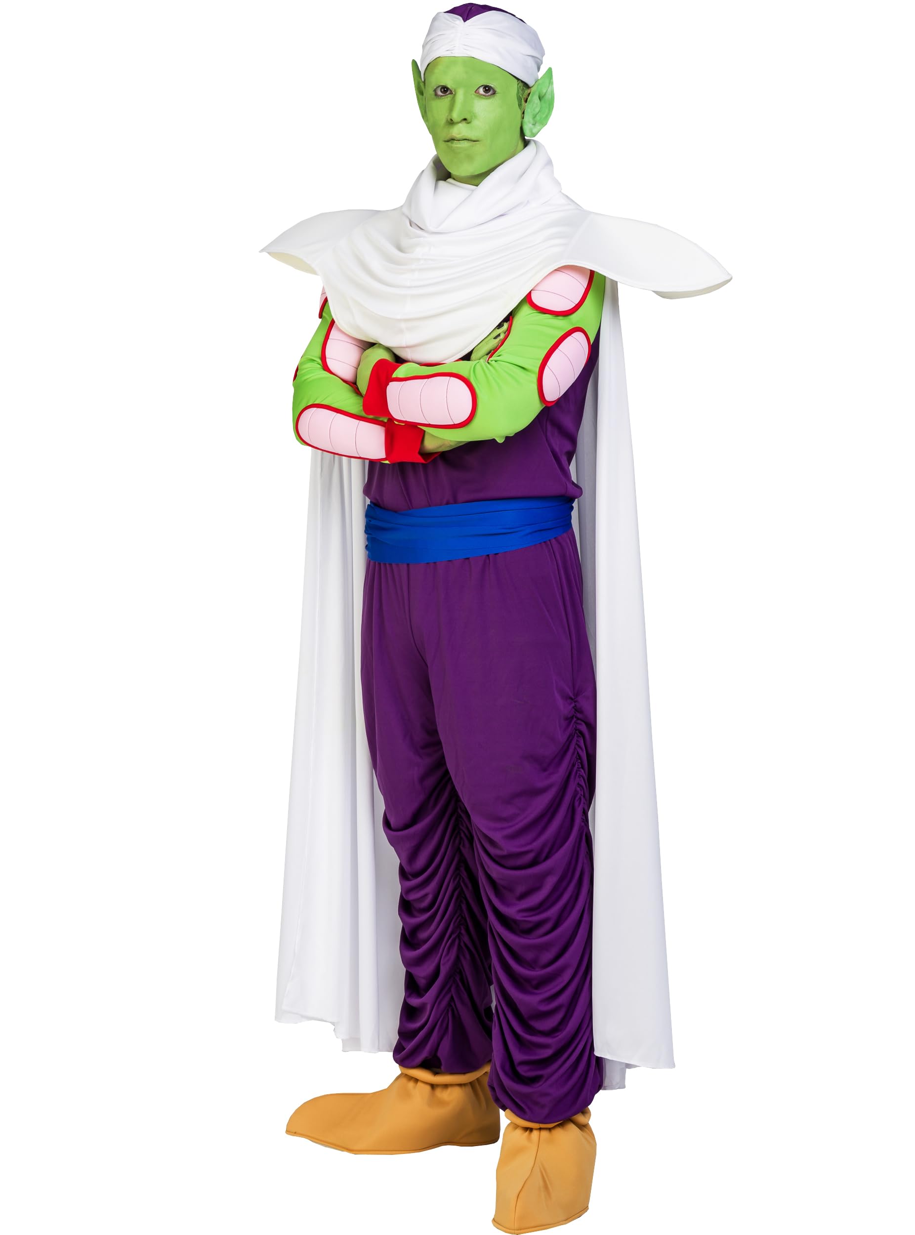 Funidelia | Disfraz de Piccolo Dragon Ball para hombre Bola de Dragón, Manga, Saiyan - Disfraz para adultos y divertidos accesorios para Fiestas, Carnaval y Halloween - Talla XL - Morado