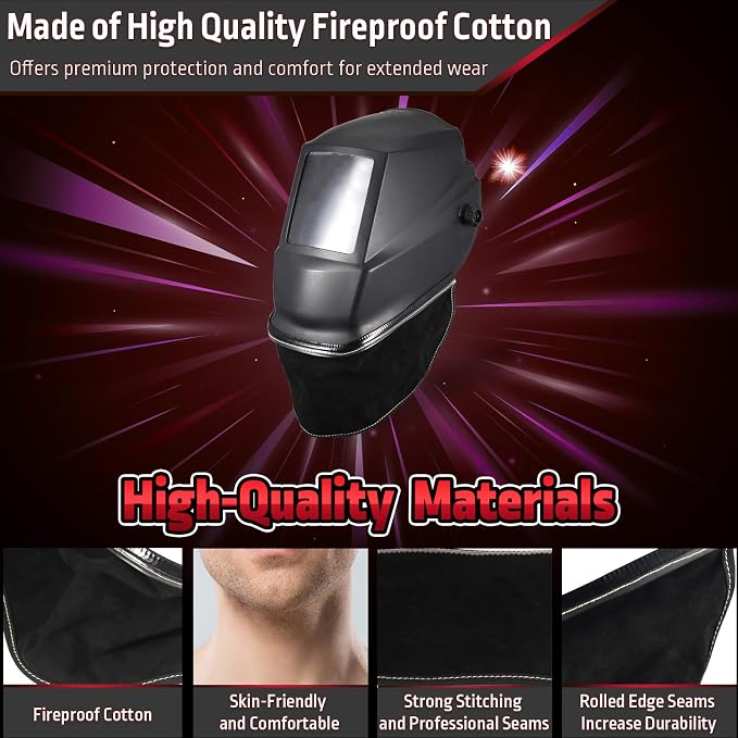 Cobertura para Casco de Soldar MATINA con Protección Extensa miniatura 4
