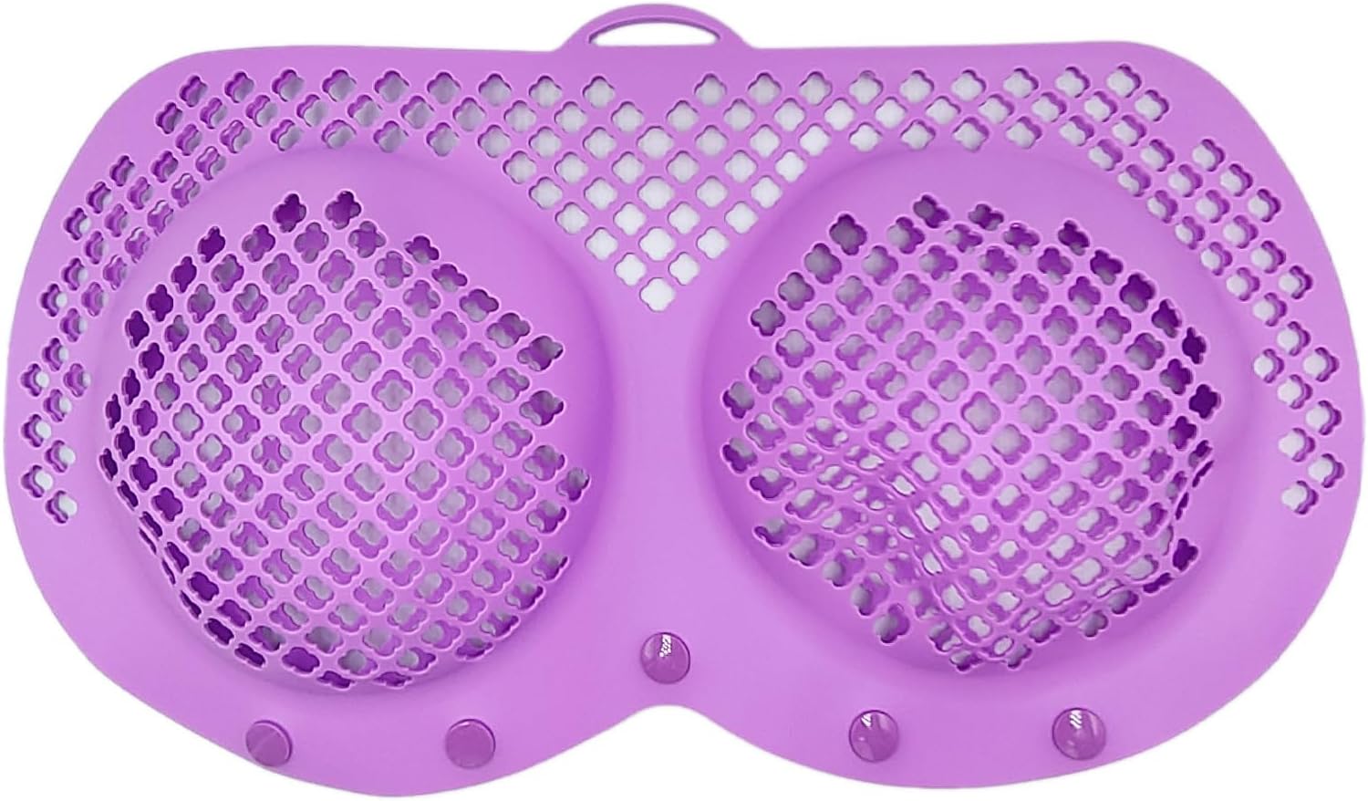 Silicone Bra Wash Bag for Delicates, Secure Zipper Pink image 5