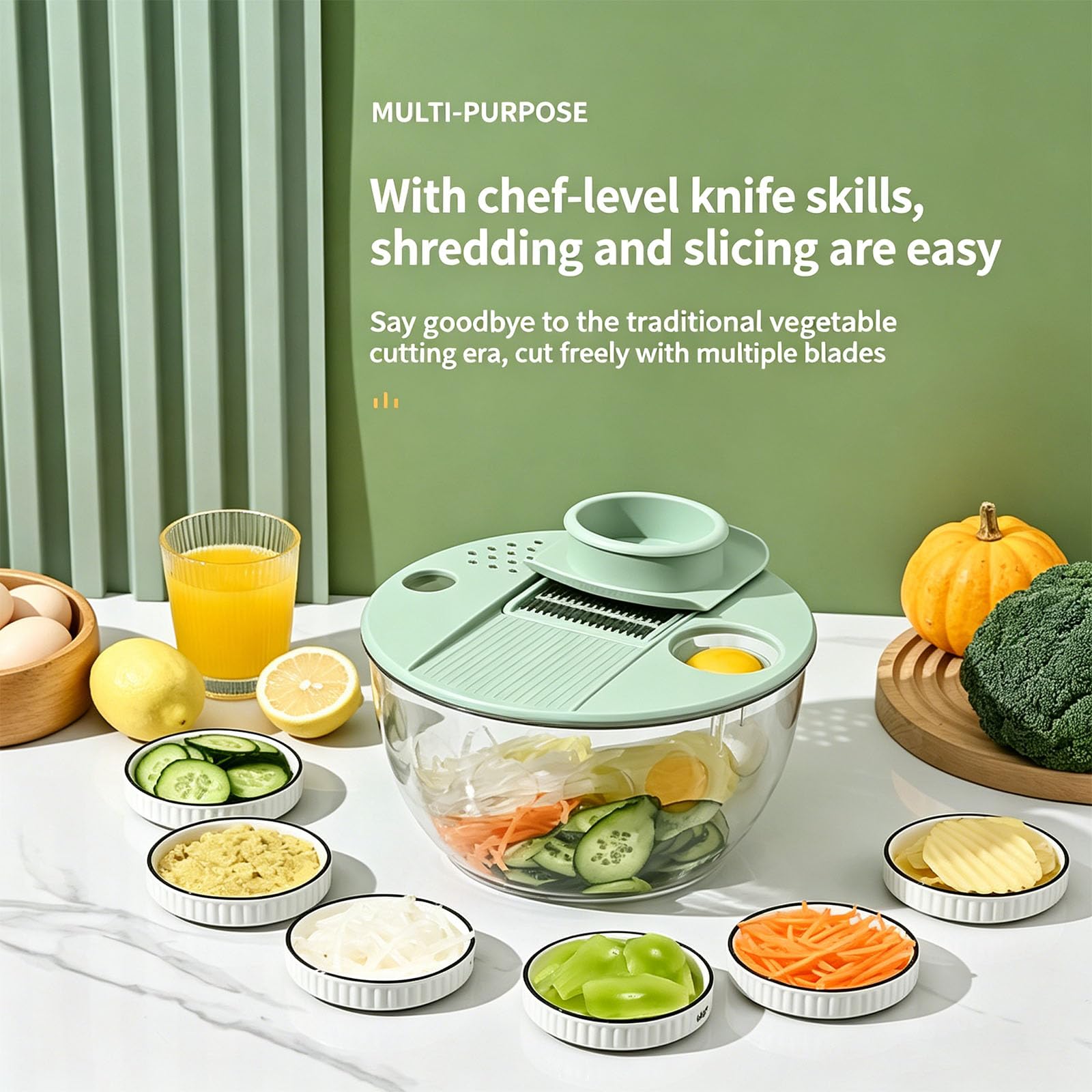 Essiccatore per verdure in ABS per cucinare a casa con design semplice e risultati coerenti Base stabile Insalata Spinner