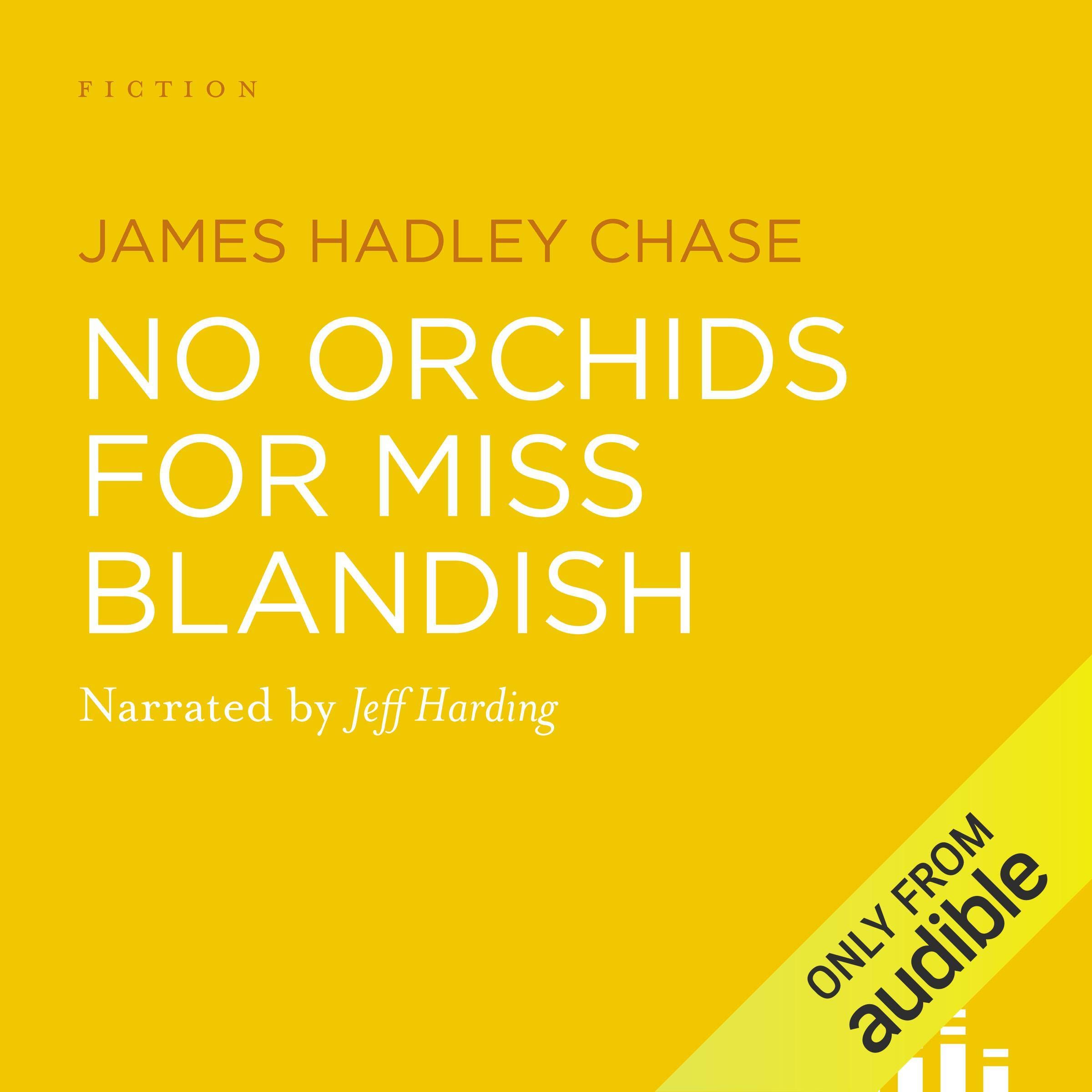 Cover art for No Orchids for Miss Blandish