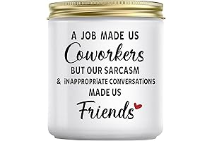 Retirement Gift for Women Men, Coworker Farewell Leaving Goodbye Going Away Gifts, Lavender Candle Gifts