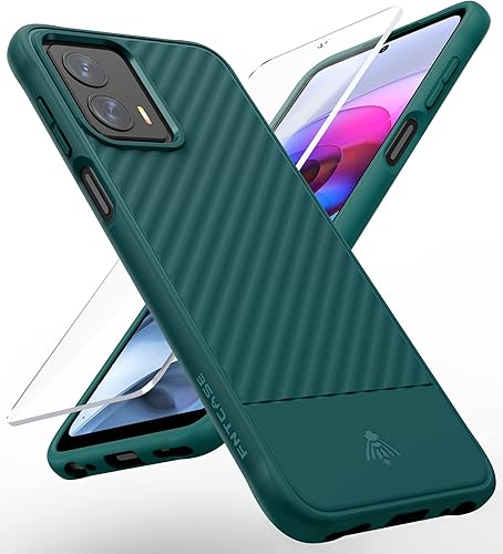FNTCASE Funda para Motorola Moto G-5G-2023 funda móvil de protección a prueba de caídas  Resistente a los golpes con textura - Funda protectora