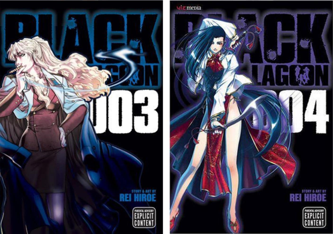 Black Lagoon - Conjunto de manga Vol. 1-12 de Rei Hiroe