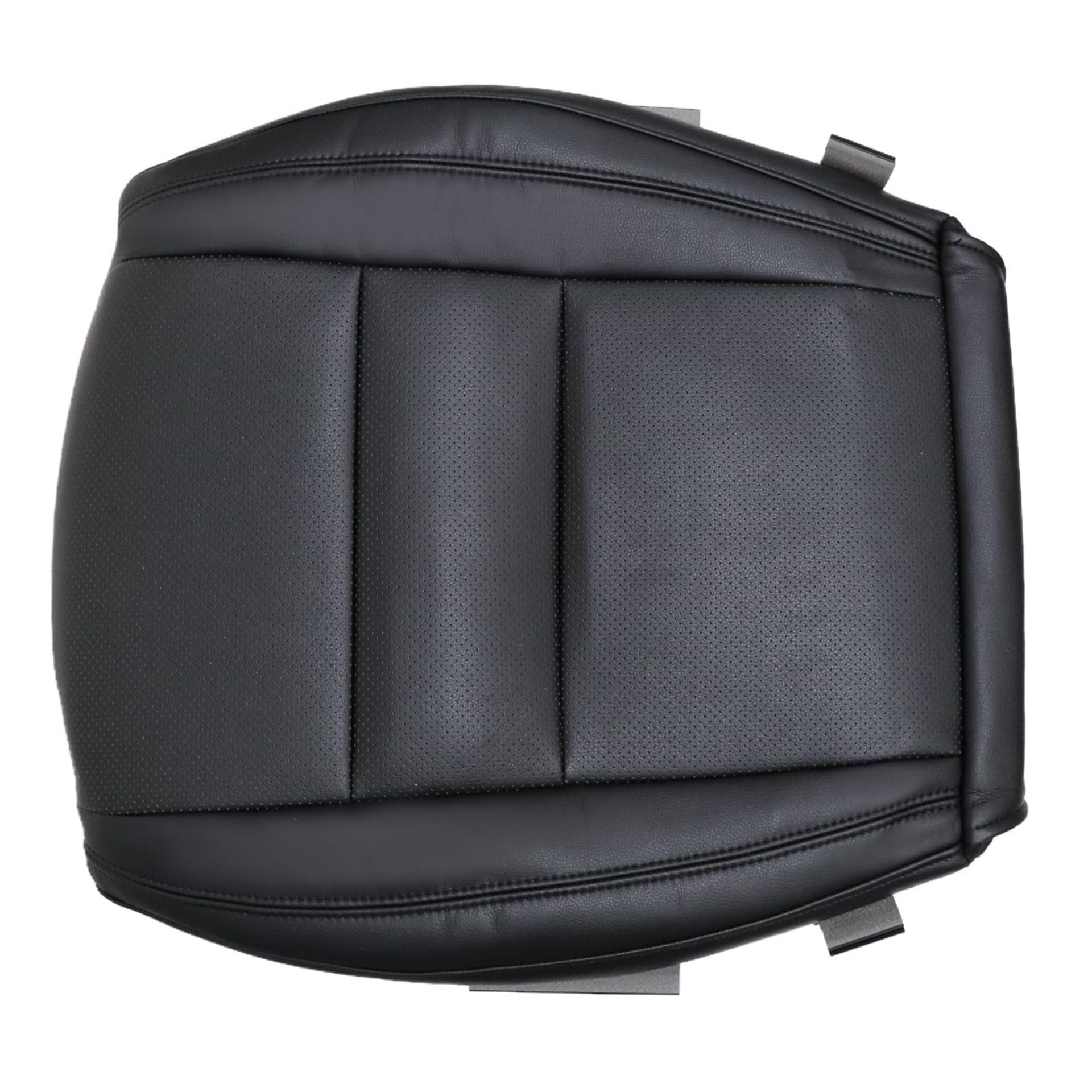 GXARTS Front Perforated Leather Driver Side Bottom Replacement Seat Cover Black Fit for Jeep Grand Cherokee 2011-2016 Fit for Dodge Durango 2011 2012 2013 2014 2015 2016 2017 2018