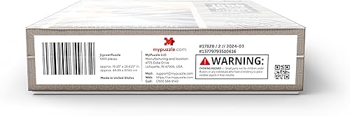 Miniatura 9 de MyPuzzle Grand Canyon National Park Deep Shadows, póster vintage, rompecabezas premium de 1000 piezas para adultos