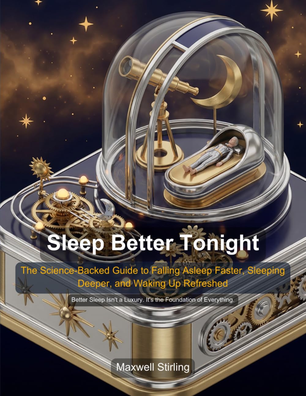 Sleep Better Tonight: The Science-Backed Guide to Falling Asleep Faster, Sleeping Deeper, and Waking Up Refreshed (Self Help)