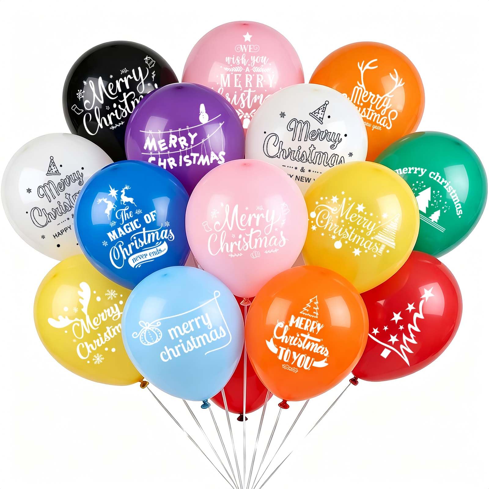 Personalised Balloons | Custom with Logo and Text | Balloons with Personalised Designs | Ideal for Birthday Parties, Weddings and Graduations (Style 3)