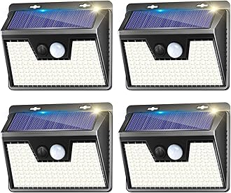 kolpop4 Pack Solar Lights Outdoor