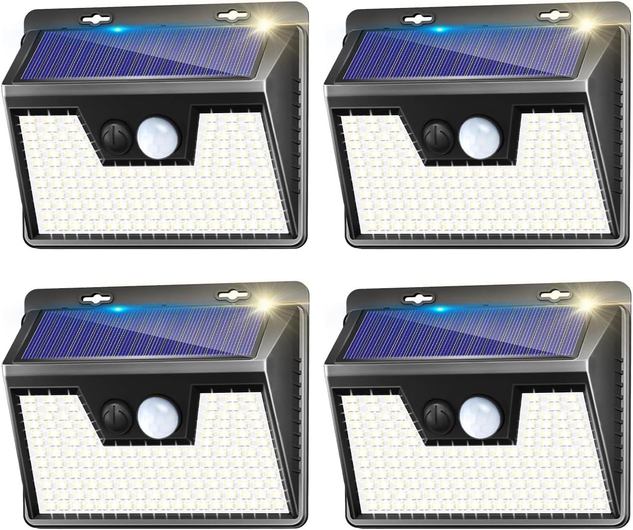 kolpop4 Pack Solar Lights Outdoor