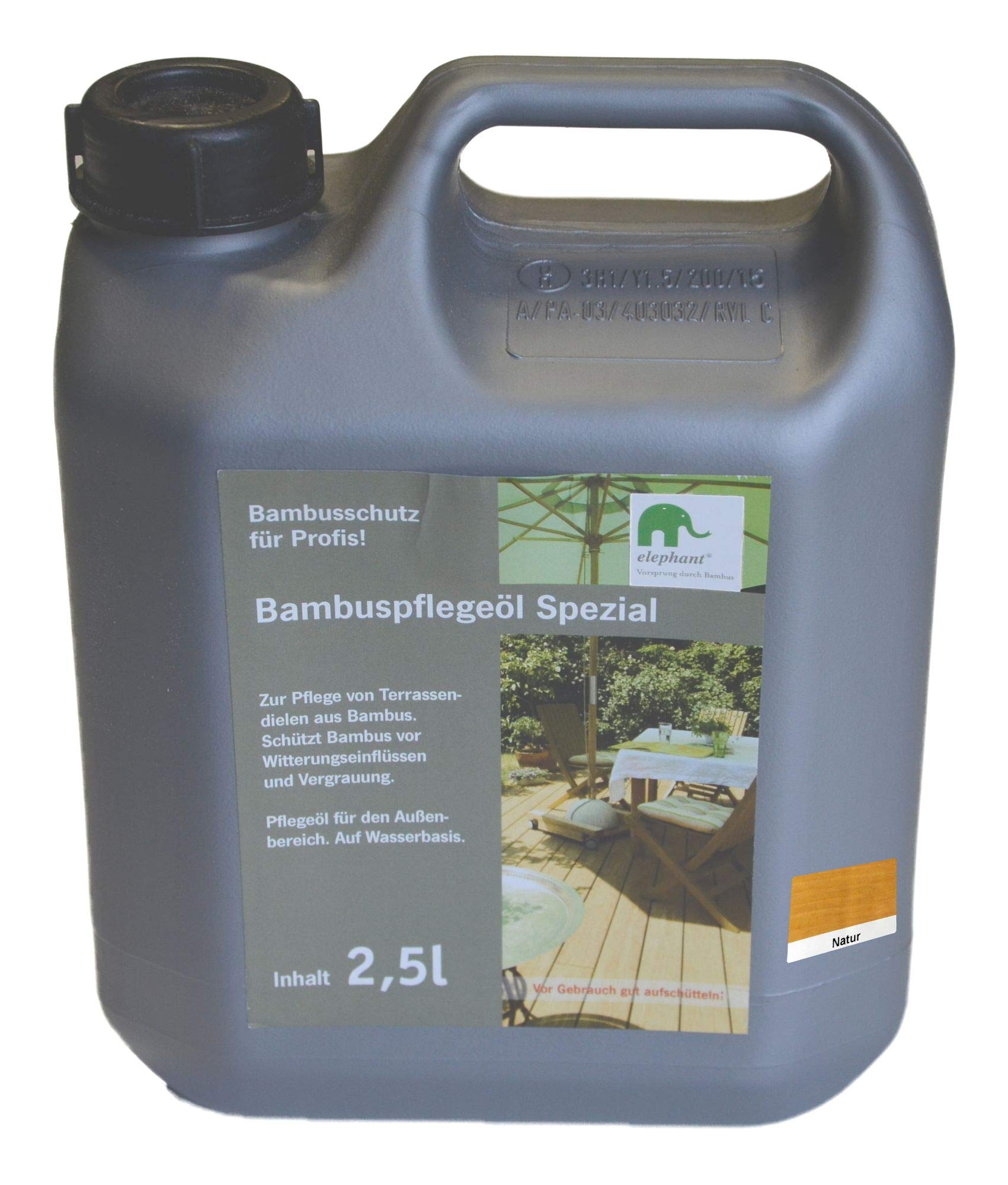 AMbooo Bambus-Pflegeöl – Granite Grey – 2,5 L - 2,5 L - Www.my