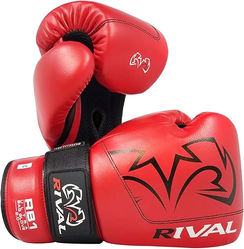 Miniatura 6 de RIVAL Boxing RB1 2.0 Ultra Bag Gloves - Guantes con cierre de gancho y bucle, microfibra súper resistente, espuma de alta densidad, palma de malla