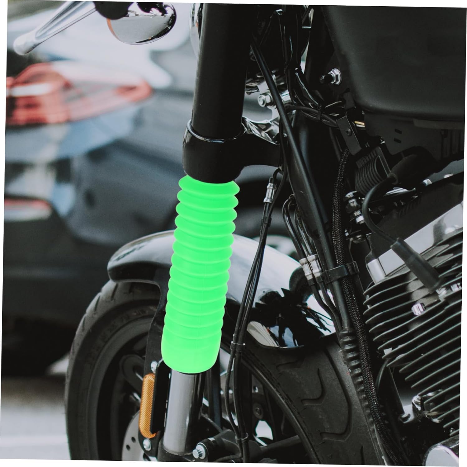 1pair Motorcycle Fork Guard Boots Dust Covers for Shock Absorbers Easy Installation Stylish Gaiters for Dirt Bikes Front Protection