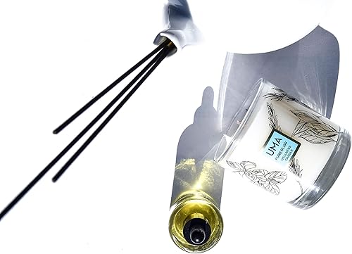 Miniatura 2 de UMA Pure Bliss Wellness Vela relajante  Vela ayurvédica de 11 onzas para estrés y cansancio  Manzanilla y lavanda 100% orgánica para meditación,