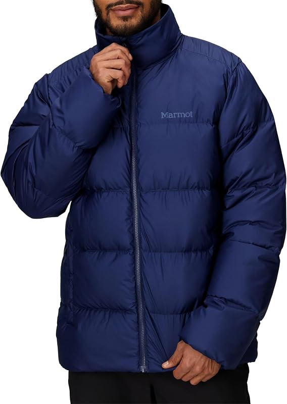 campera de plumón Guides para hombre, relleno de plumón, resistente al agua