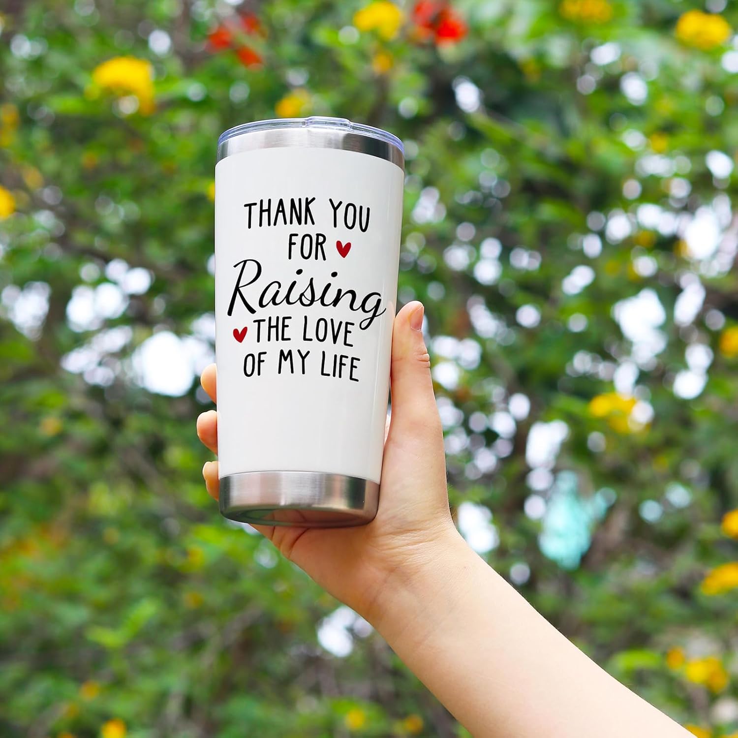 Breezy Valley Mother-in-law Cup Tumbler, Valentine's Day Gifts for Mother In Law from Daughter Son-in-law, Best Gifts Ideas Coffee Tumbler - Image 3