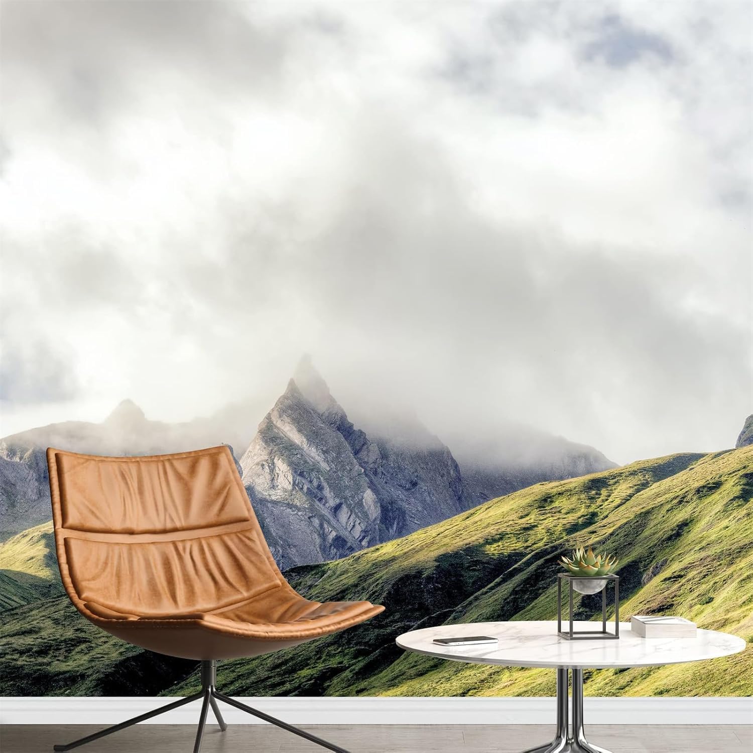 Panoramiczna tapeta góry włóknina naturalna sceneria plakat Trompe l'oeil Mural 3D sztuka dekoracja ścienna salon sypialnia 400x280 cm 1751b