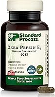 Vista 1 de Proceso estándar Okra Pepsina E3 - Suplemento de salud gastrointestinal y intestinal - Apoya la digestión de proteínas y la función digestiva