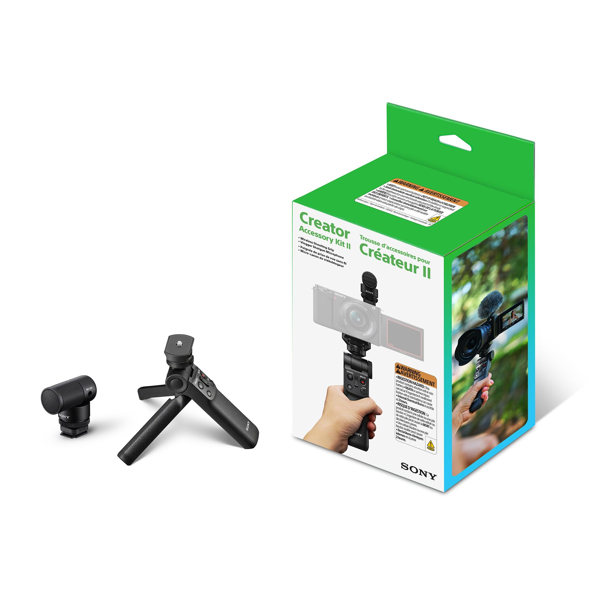 Amazon.com : Sony Creator Accessory Kit II (Wireless Shooting Grip 