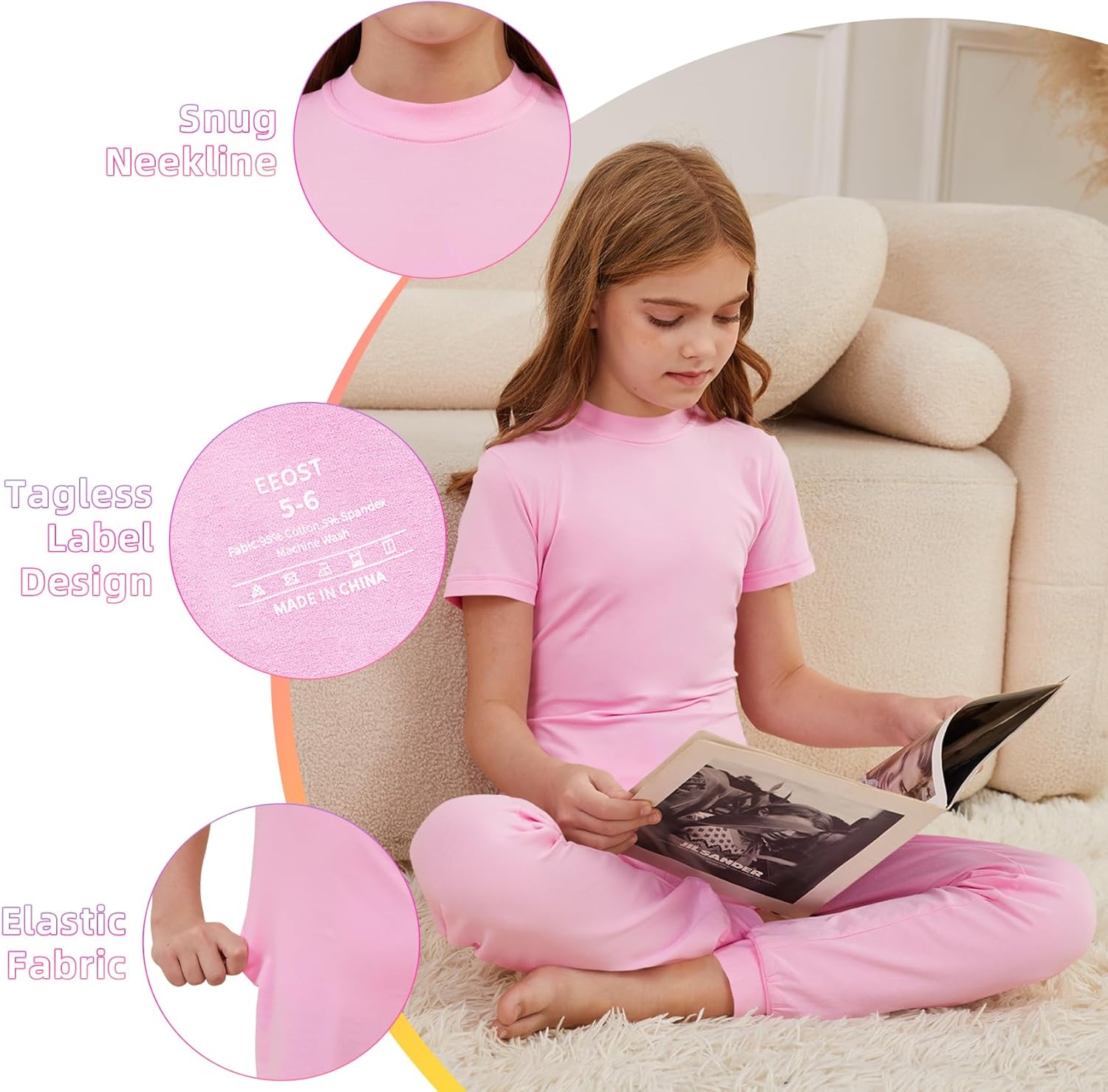 Adaptive Clothing for Kids with Special Needs Back Zip Jumpsuit Short Sleeve Rompers - Image 3