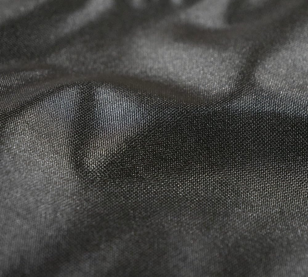 Mytee Products (2 Pack) Airbag/Parachute Fabric Black Ultra Light Lumber Tarp 16' x 27' (4' Drop) - 14 Oz Vinyl Lumber Tarps for Flatbed Truck & Trailer
