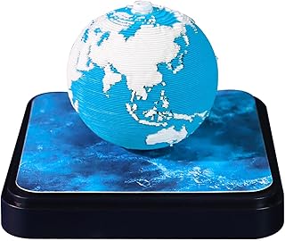 Acogedor 3Dアートカレンダーメモパッド2026、オフィスホームギフト用のアースシェイプデスクカレンダー、3Dアートメモ帳デスクデコレーションギフト