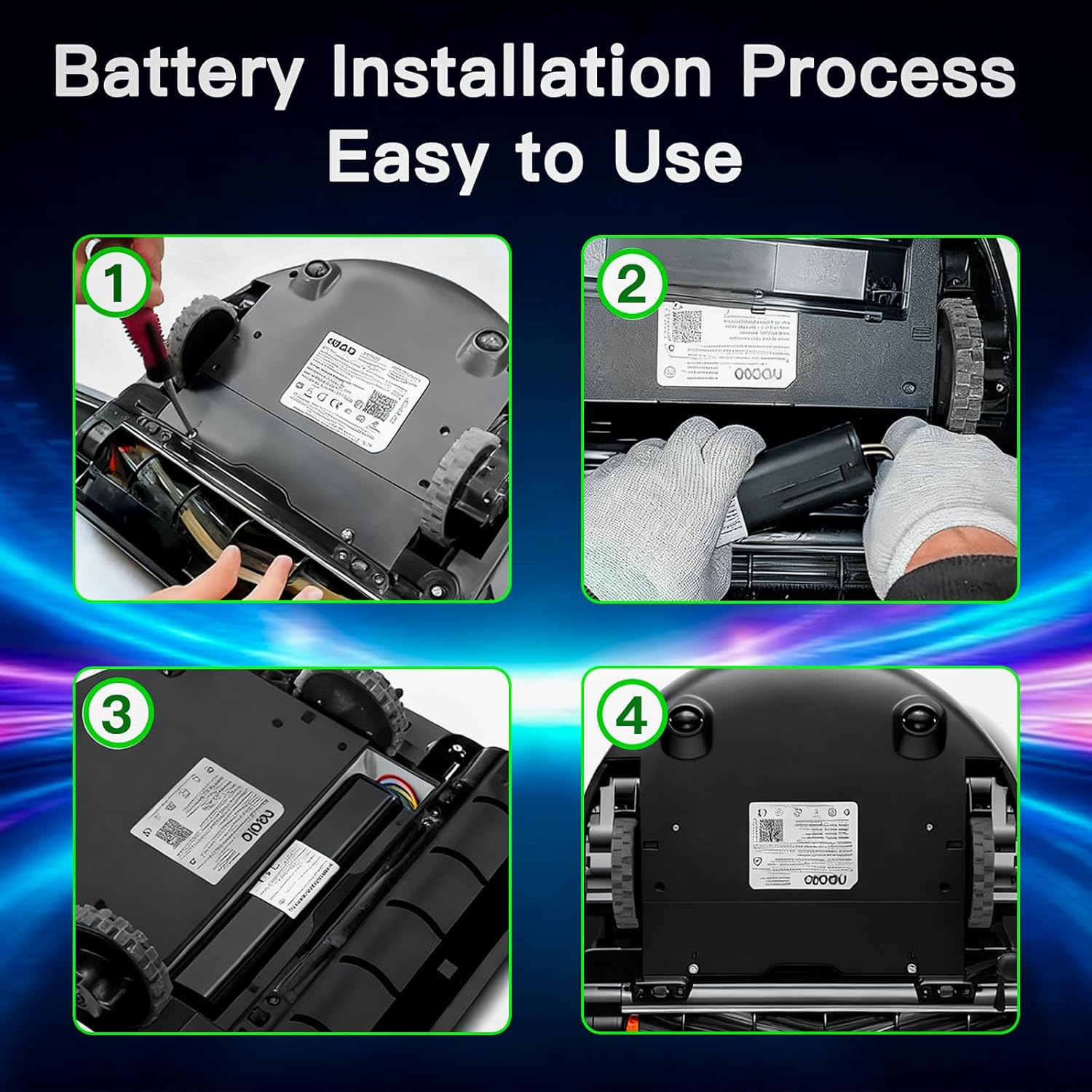 6800mAh for Neato Battery Replacement for D7 D5 D6 D4 D3 D3+ D301 D303 D5+ D502 D503 D701 D702 D703 D705 Robot Vacuum Cleaners 945-0225 945-0266 02386 205-0013 02385 205-0028