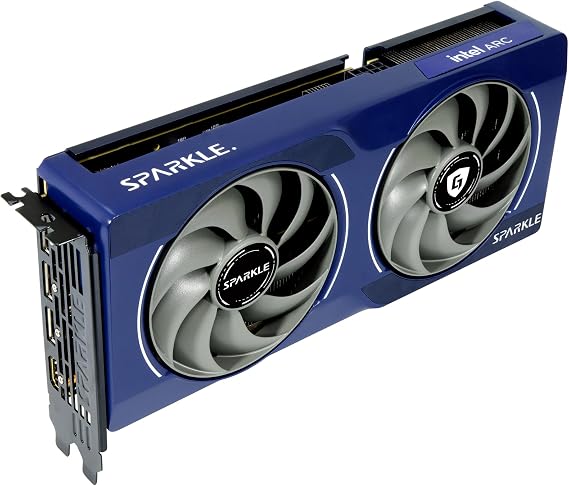 Sparkle Intel Arc B570 Guardian OC Graphics Card, 10GB GDDR6, Torn Cooling 2.0, Axial Fan, Breathing Light, Metal Backplate, SB570G-10GOC