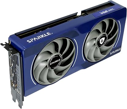 Sparkle Intel Arc B570 Guardian OC Graphics Card, 10GB GDDR6, Torn Cooling 2.0, Axial Fan, Breathing Light, Metal Backplate, SB570G-10GOC