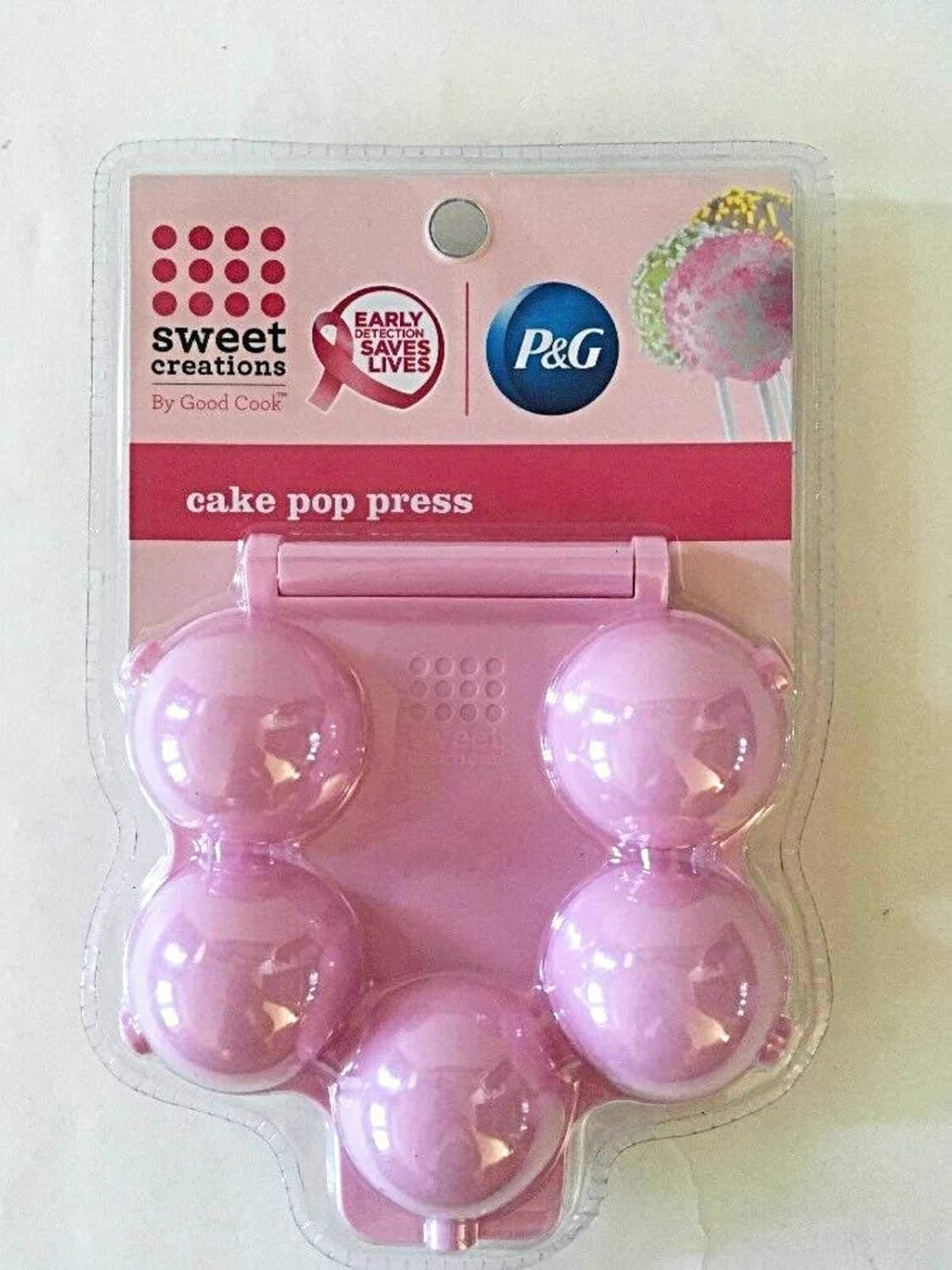 Sweet Creations Round Cake Pop Press Mold Pink Amazon.in Home