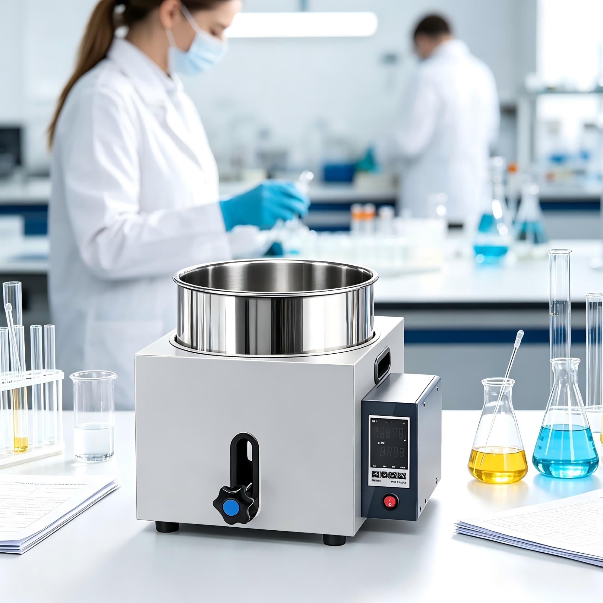 Bagno termostatico da laboratorio di qualità industriale