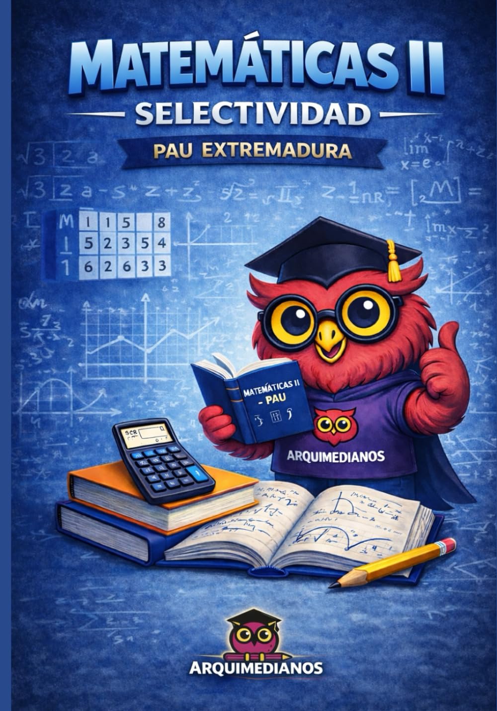 Matemáticas II: Selectividad · PAU Extremadura · Teoría clara, ejercicios resueltos y exámenes explicados