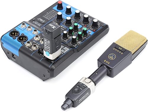 Vista 29 de Xvive Receptor Bluetooth XLR inalámbrico P3, adaptador Bluetooth para altavoces, mezclador de audio, sistemas PA, sistema DJ (P3 XLR)