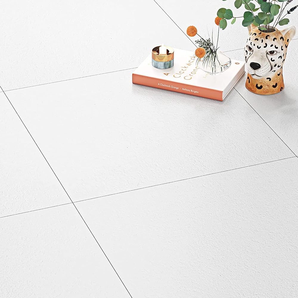 FunStick Peel and Stick Floor Tile Waterproof 12x12…