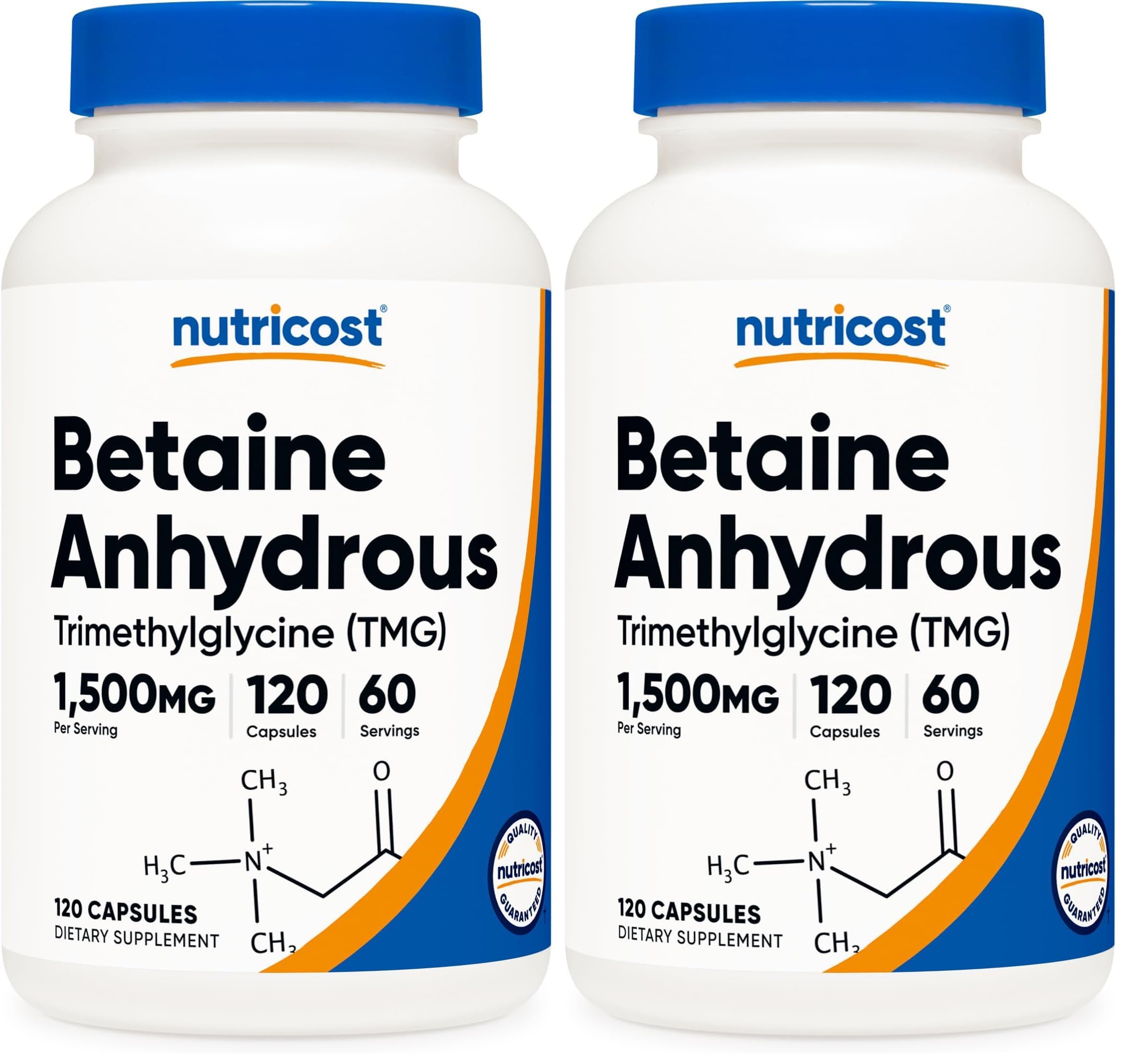Nutricost Betaine Anhydrous Capsules 1500mg