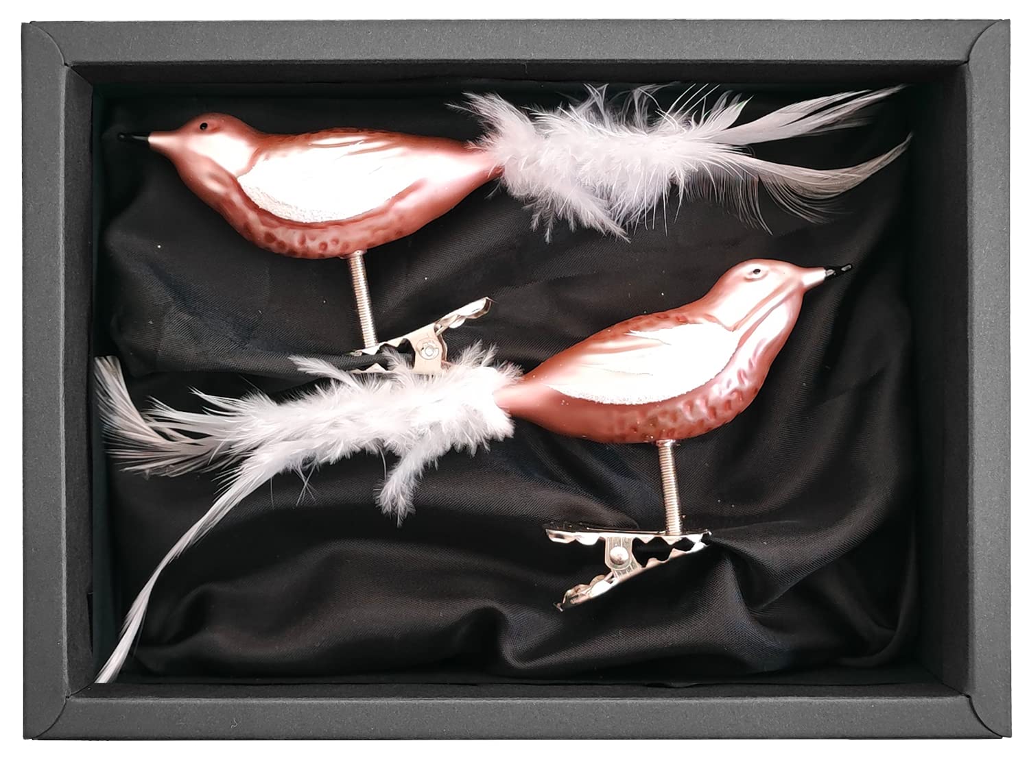 “Sleeping Bird” – Vogel | Christbaumschmuck rosé matt
