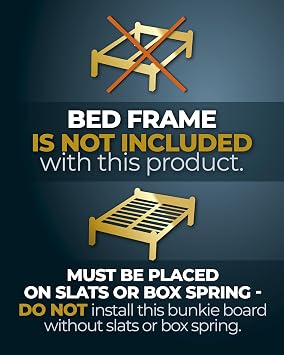 Golden Home Essentials Premium 10mm Queen Size Bunkie Board (60 x 80) Slim Low-Profile Mattress Support Quiet, Moisture-Resistant, Lightweight Bed Board for Platform & Slatted Frames