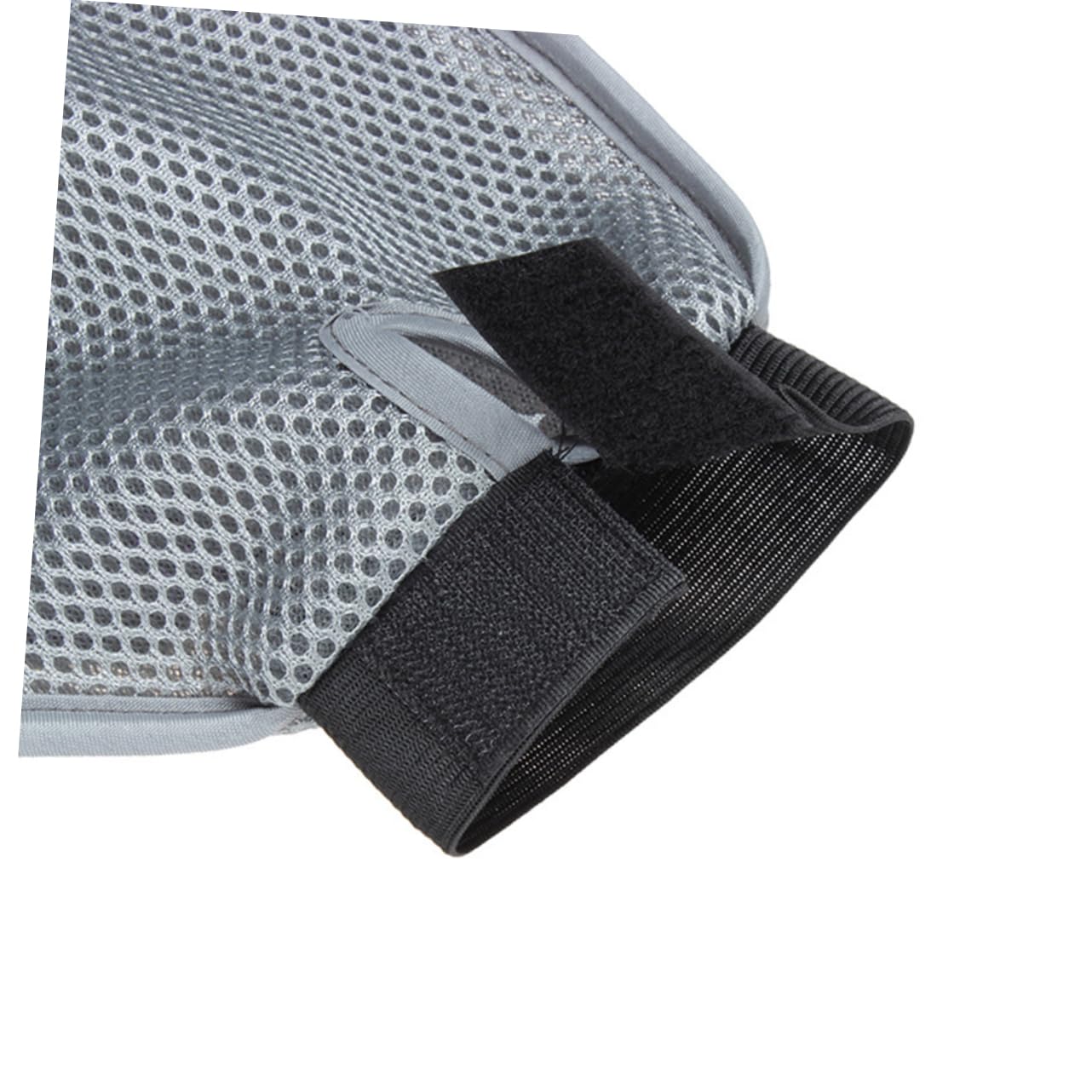 SUPVOX Pet Glooming Gloves Dog Cat Bath Gloves Silicone Material No Harm to Pet for Grooming