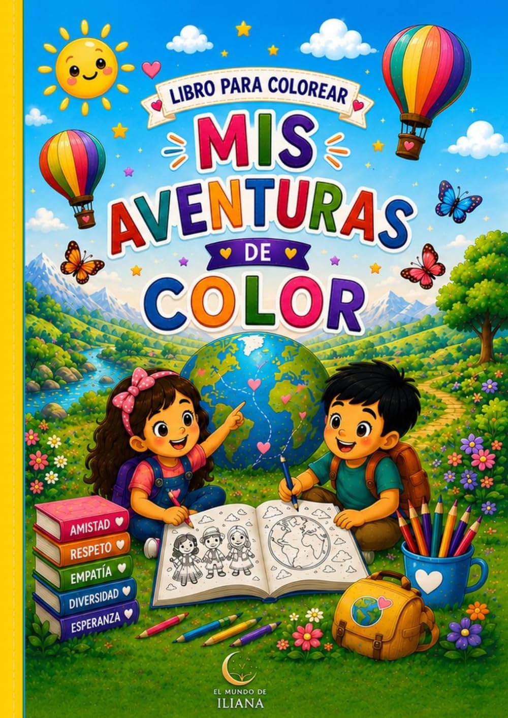 Mis aventuras de color: libro para colorear